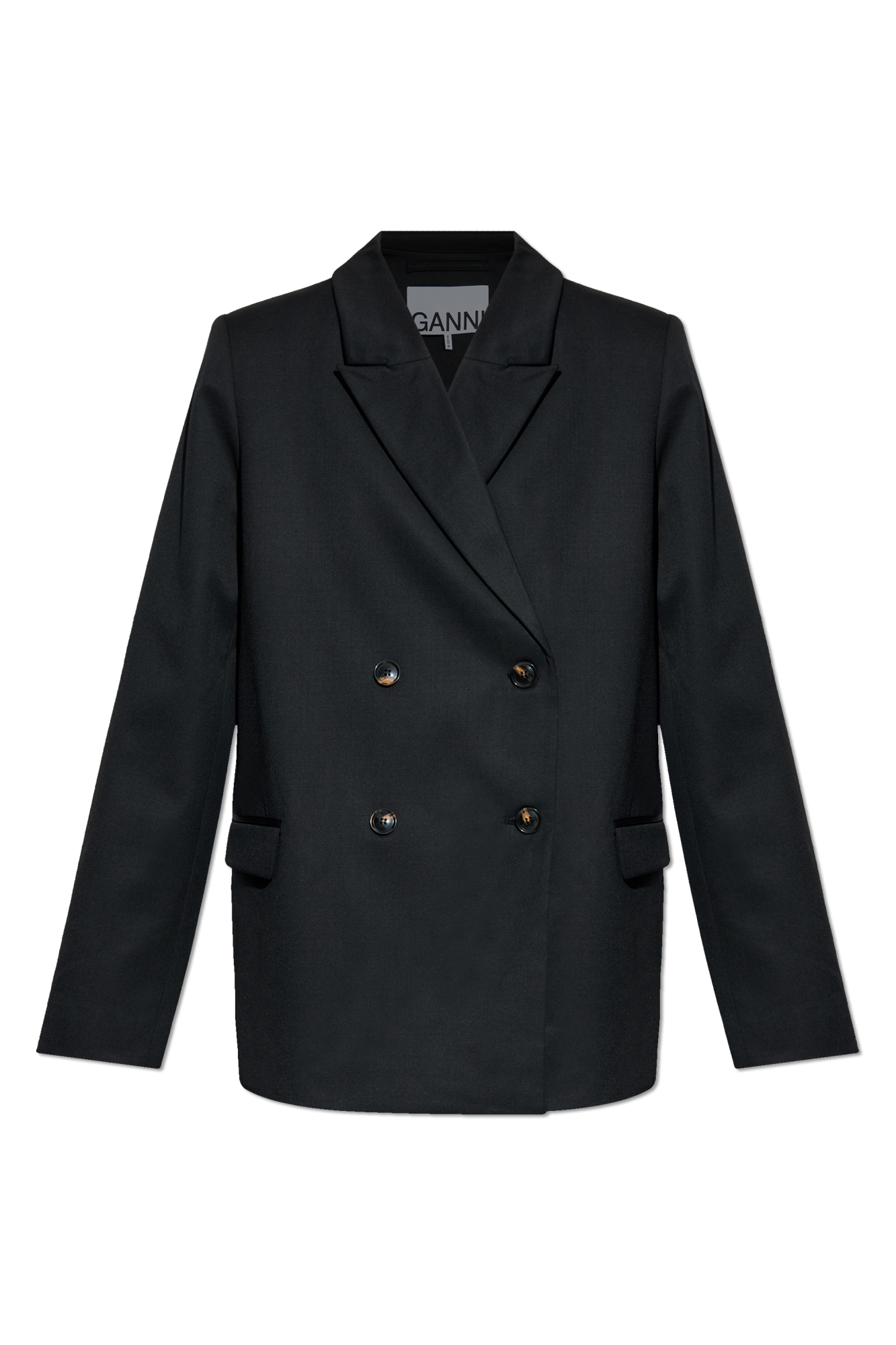 Ganni Double-breasted blazer | Women's Clothing | Vitkac